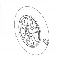 Rueda motriz 14'' Salsa y Salsa M