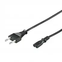 CABLE ALIMENTACION CEE-7/16 A C7 NEGRO (TIPO 8)