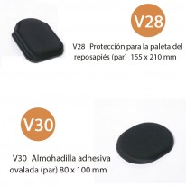 Almohadillas Protectoras para Sillas de Ruedas Gel Pads