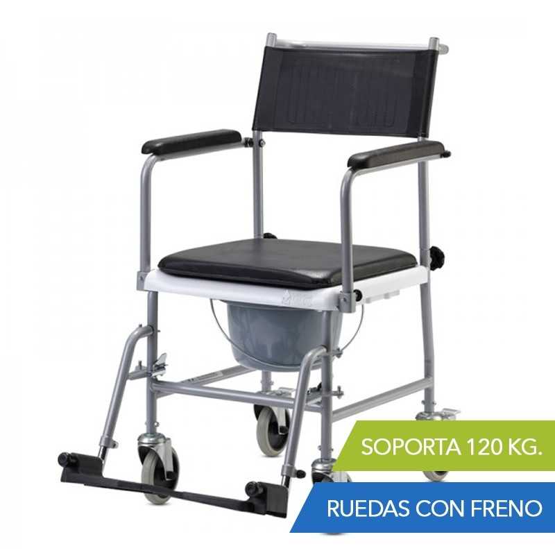 Silla de ruedas con inodoro TS 1