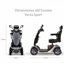 Scooter Eléctrico de 4 Ruedas Vecta Sport