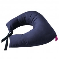 Almohada Herradura De Viaje Desenfundable Azul