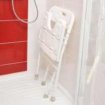 Silla para Ducha Plegable Aluminio