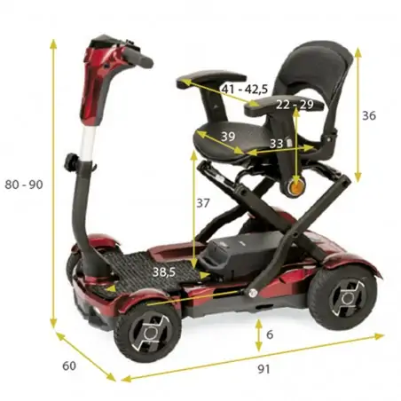 Scooter Eléctrico Plegable I-Laser