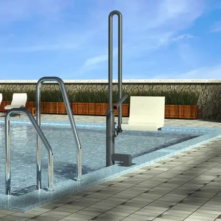 Grúa de Piscina Económica Metalu Basic