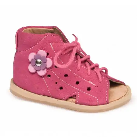 Sandalias Pink para Niña Semidescubiertas