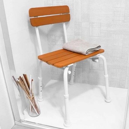 Silla para Ducha Madera