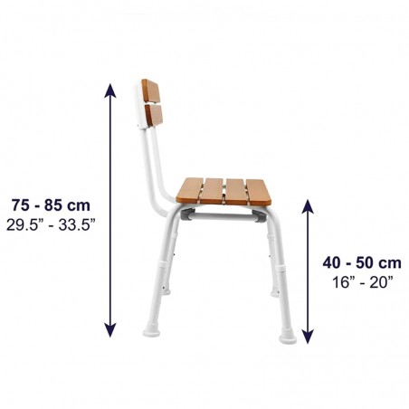 Silla para Ducha Madera