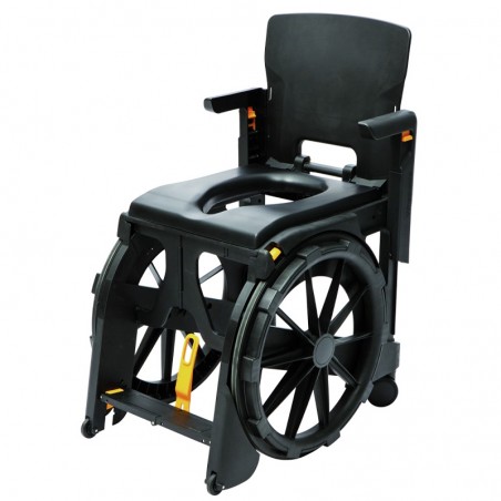 Silla de Ducha Plegable Wheelable