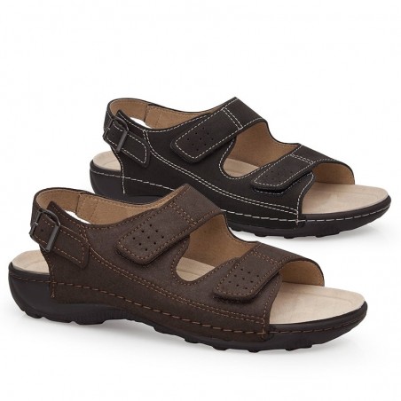 Sandalias para Hombre Cierre Ajustable