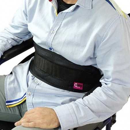 Sujeción Abdominal Transpirable para Silla de Ruedas