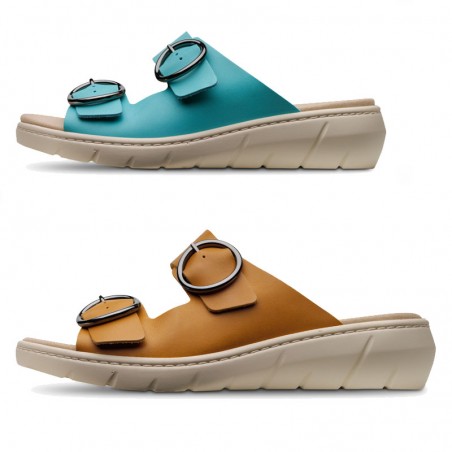 Sandalias Cómodas de Cuero