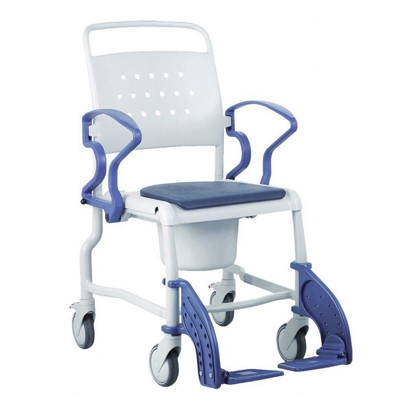 Silla Rebotec Bonn para Ducha e Inodoro con Ruedas