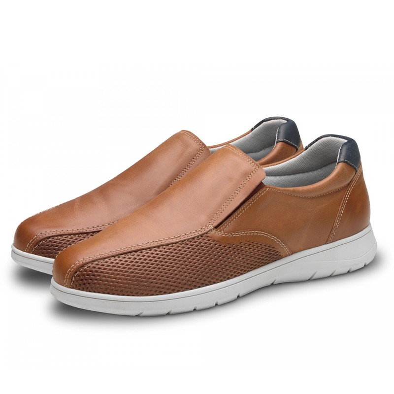 Mocasín de Verano para Hombre Color Marrón