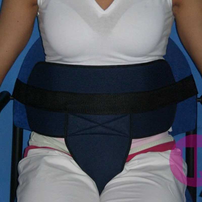 Cinturón Perineal Acolchado para Silla de Ruedas-Sillón