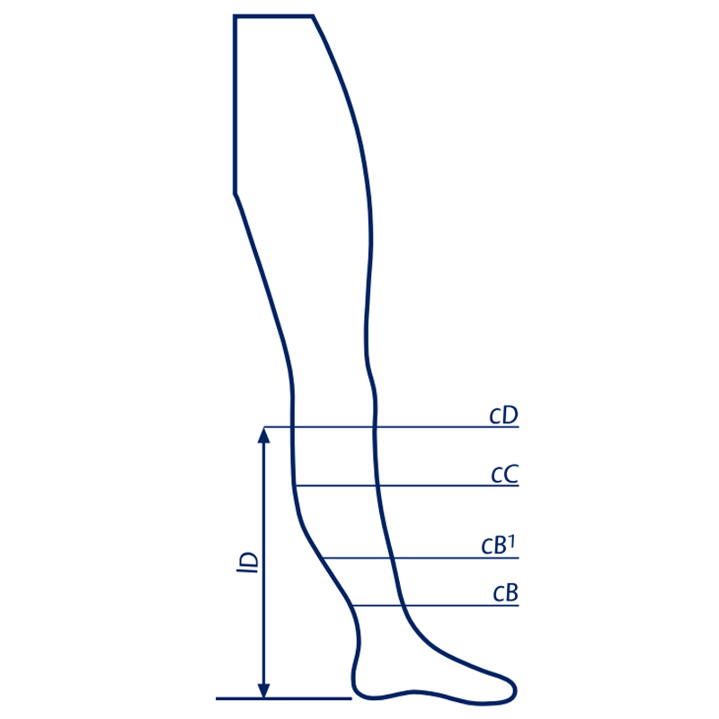 Calcetines compresivos para hombre Ambition medidas