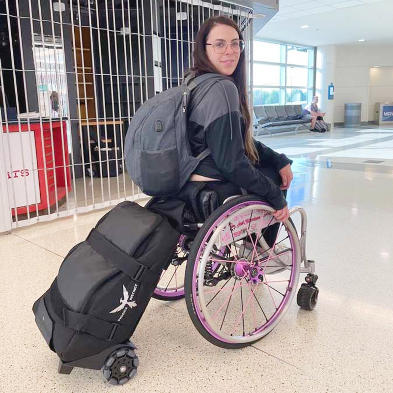 bolsa de viaje para silla de ruedas