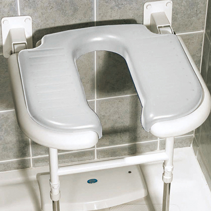 Asiento Abatible para la Ducha en forma de U