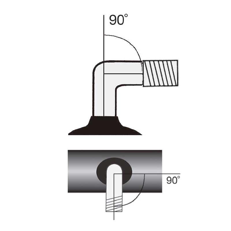 AV 90 / 90º TR85