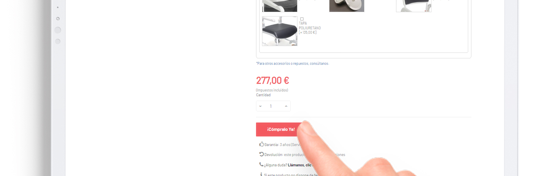 Elegir producto para comprar