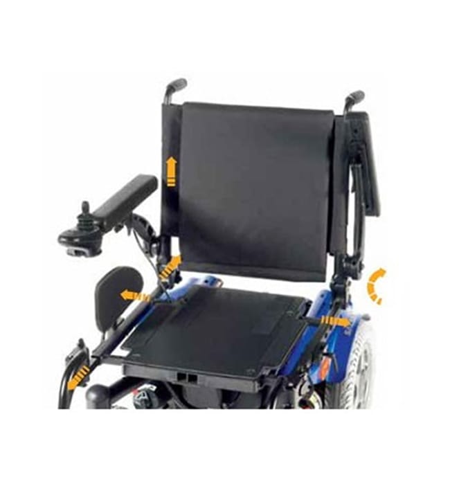 Silla de ruedas ajustable