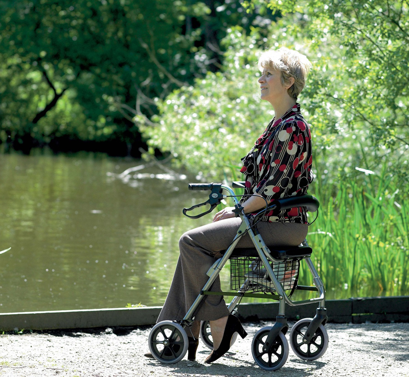 Los andadores, deambuladores o rollator