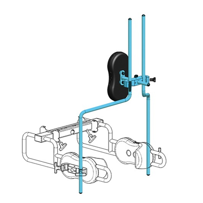 Soporte trasero del cuerpo